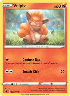 Vulpix (Rebel Clash #24/192)