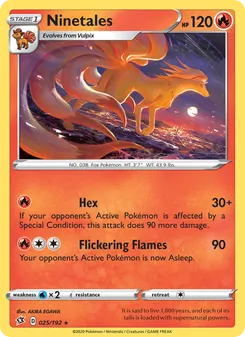 Ninetales (Rebel Clash #25/192)