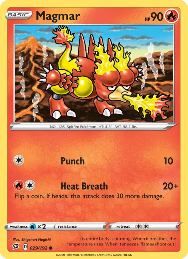 Magmar (Rebel Clash #29/192)