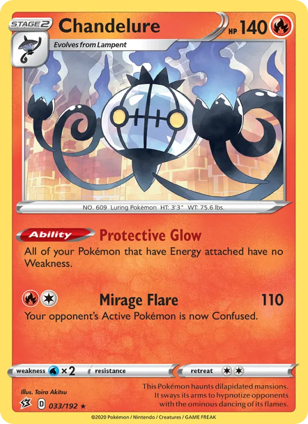 Chandelure (Rebel Clash #33/192)