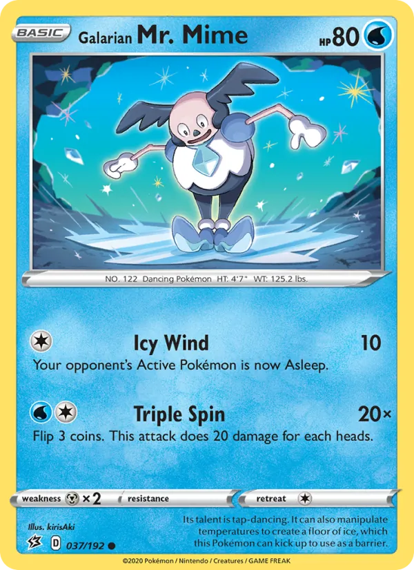 Galarian Mr. Mime (Rebel Clash #37/192)