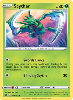 Scyther (Rebel Clash #4/192)
