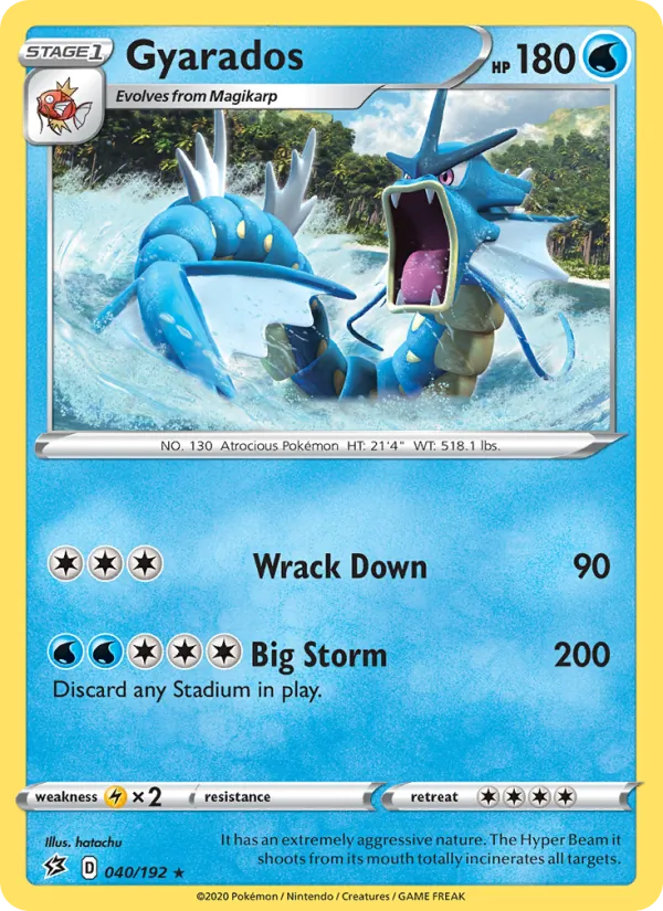 Gyarados (Rebel Clash #40/192)