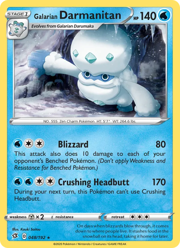 Galarian Darmanitan (Rebel Clash #48/192)
