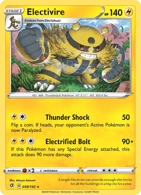 Electivire (Rebel Clash #59/192)