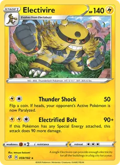 Electivire (Rebel Clash #59/192)