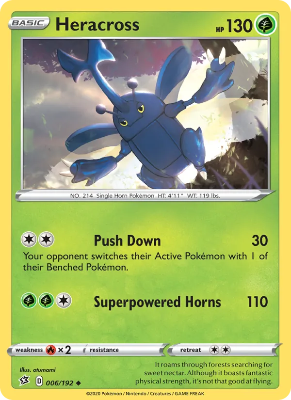 Heracross (Rebel Clash #6/192)