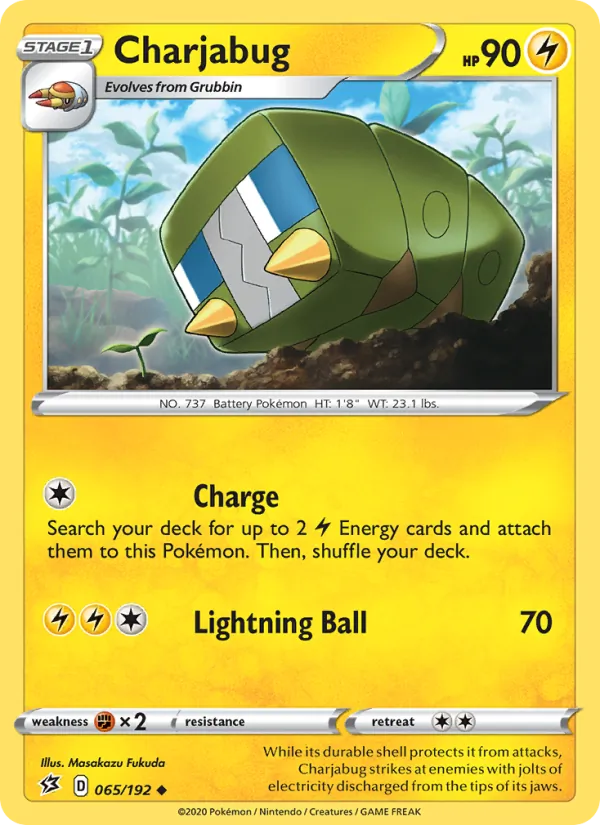 Charjabug (Rebel Clash #65/192)
