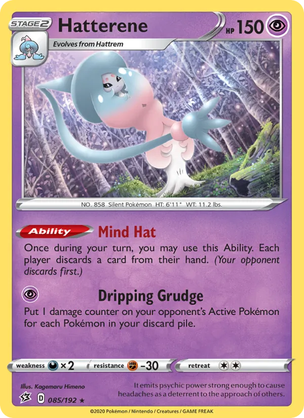 Hatterene (Rebel Clash #85/192)