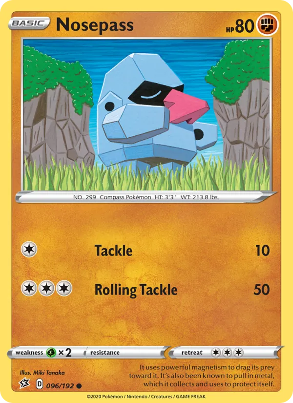 Nosepass (Rebel Clash #96/192)