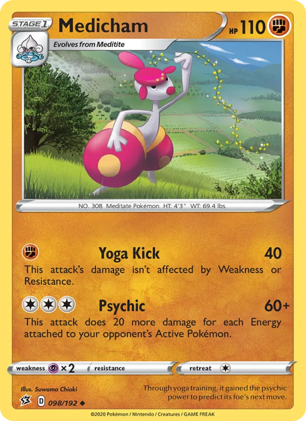Medicham (Rebel Clash #98/192)