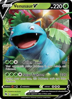 Venusaur V (Champion's Path #1/73)