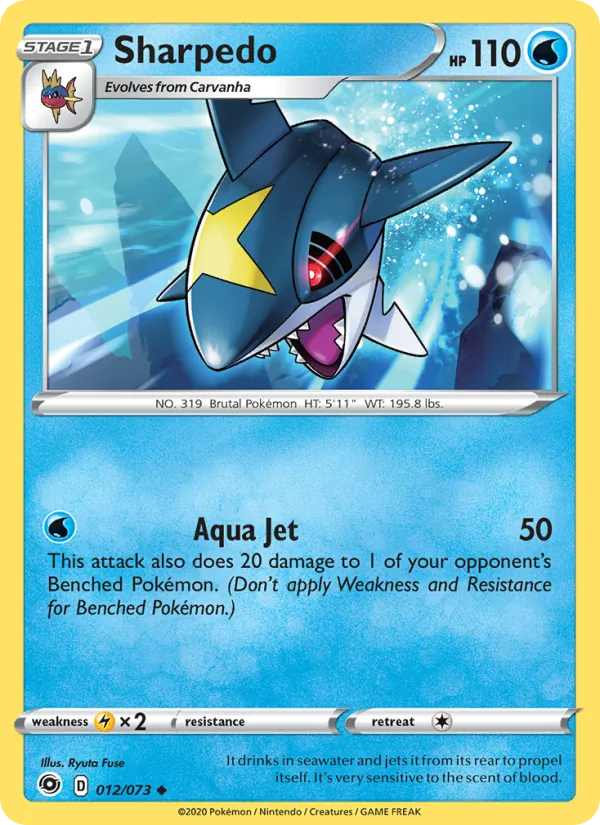 Sharpedo (Champion's Path #12/73)