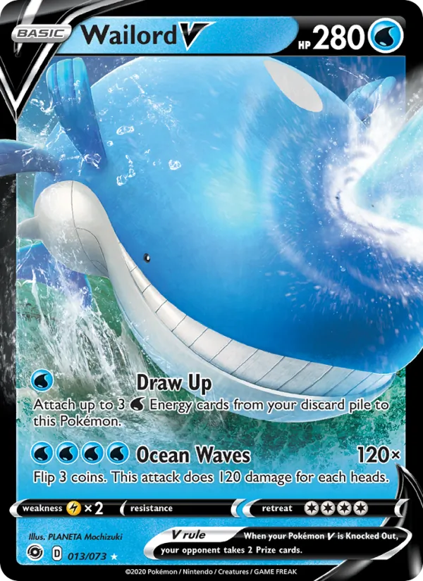 Wailord V (Champion's Path #13/73)