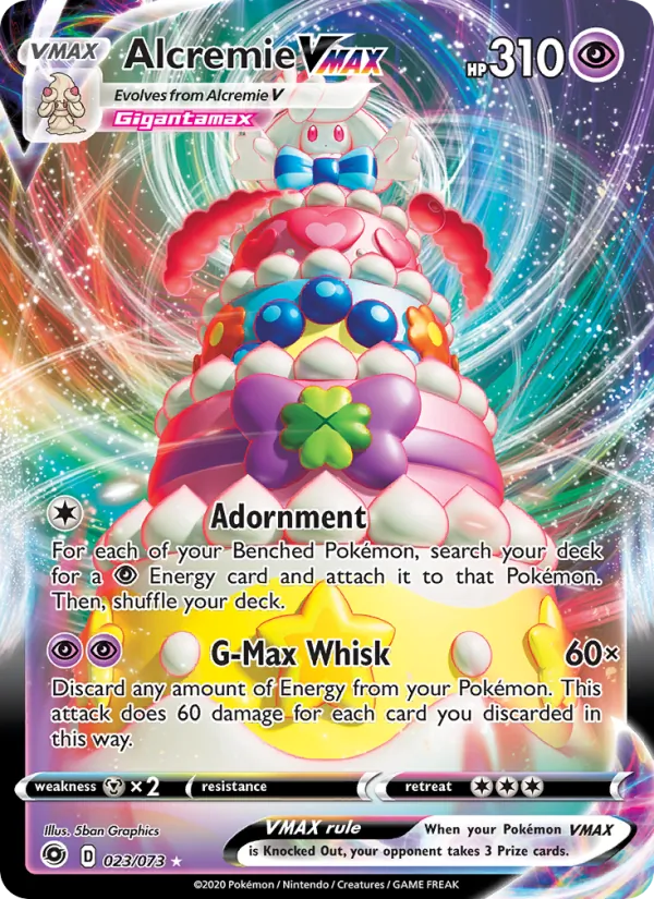 Alcremie VMAX (Champion's Path #23/73)