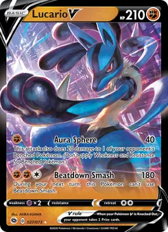 Lucario V (Champion's Path #27/73)
