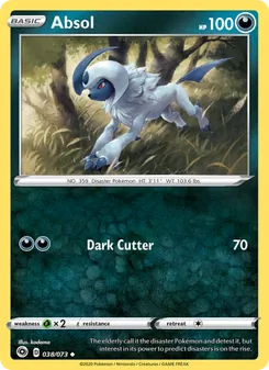 Absol (Champion's Path #38/73)