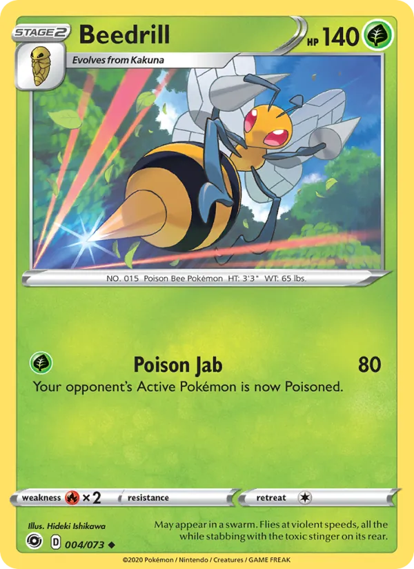 Beedrill (Champion's Path #4/73)