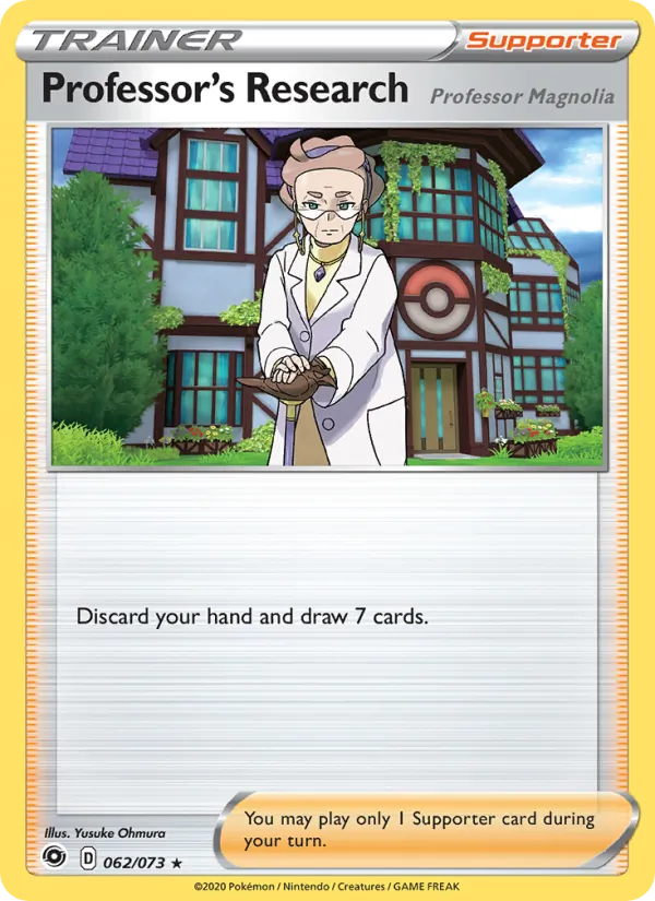 Professor's Research (Professor Magnolia) (Champion's Path #62/73)