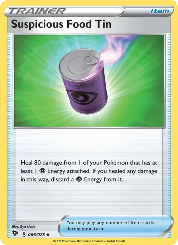 Suspicious Food Tin (Champion's Path #66/73)