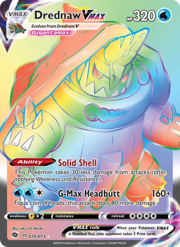 Drednaw VMAX (Champion's Path #75/73)