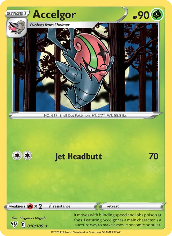 Accelgor (Darkness Ablaze #10/189)