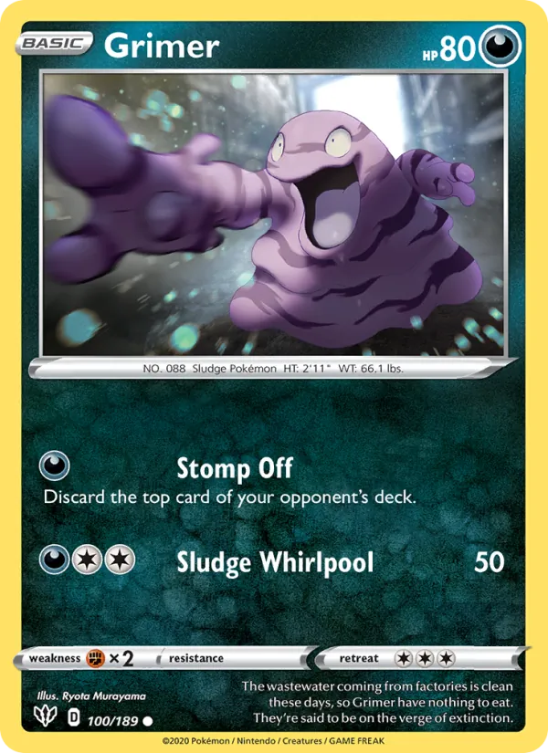 Grimer (Darkness Ablaze #100/189)