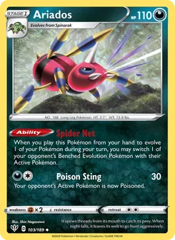 Ariados (Darkness Ablaze #103/189)