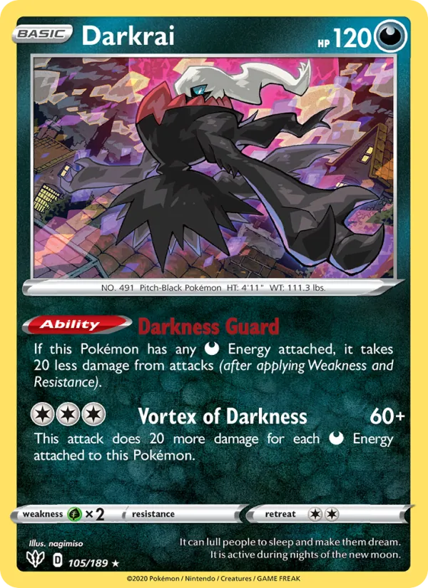 Darkrai (Darkness Ablaze #105/189)