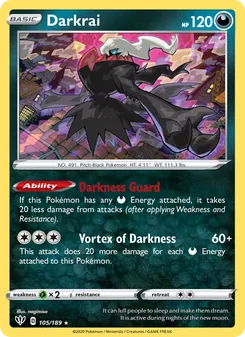 Darkrai (Darkness Ablaze #105/189)
