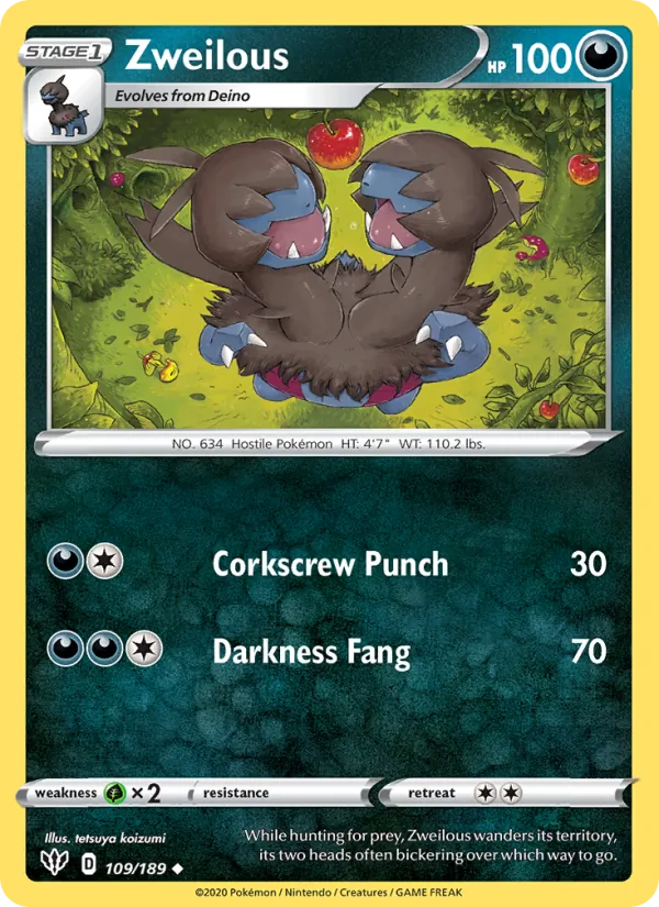 Zweilous (Darkness Ablaze #109/189)