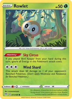 Rowlet (Darkness Ablaze #11/189)