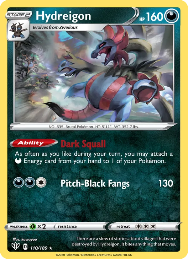 Hydreigon (Darkness Ablaze #110/189)