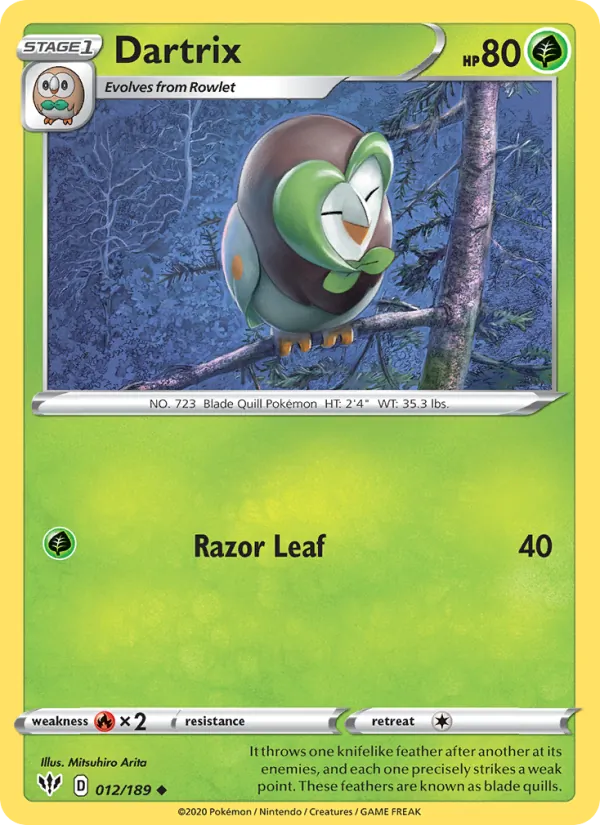 Dartrix (Darkness Ablaze #12/189)