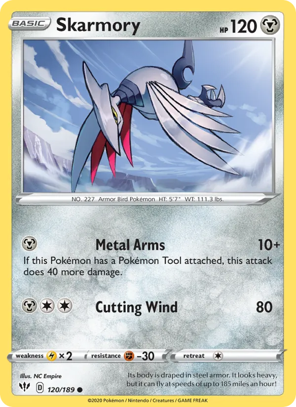 Skarmory (Darkness Ablaze #120/189)