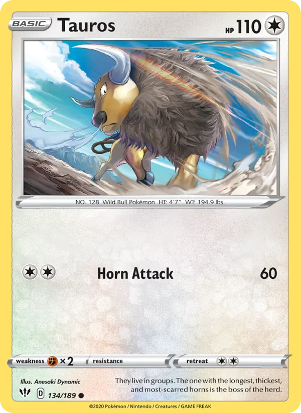 Tauros (Darkness Ablaze #134/189)