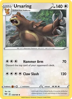 Ursaring (Darkness Ablaze #139/189)