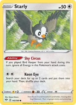 Starly (Darkness Ablaze #145/189)