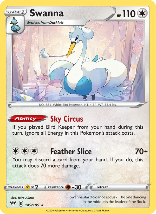 Swanna (Darkness Ablaze #149/189)