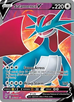 Salamence V (Darkness Ablaze #185/189)