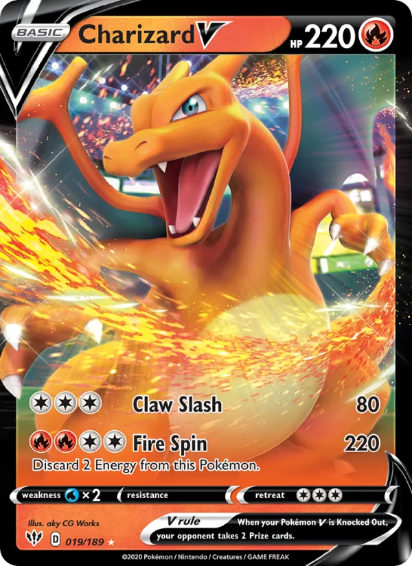 Charizard V (Darkness Ablaze #19/189)