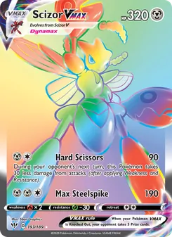 Scizor VMAX (Darkness Ablaze #193/189)