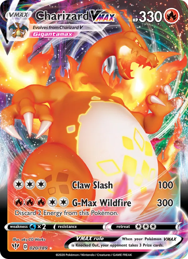 Charizard VMAX (Darkness Ablaze #20/189)