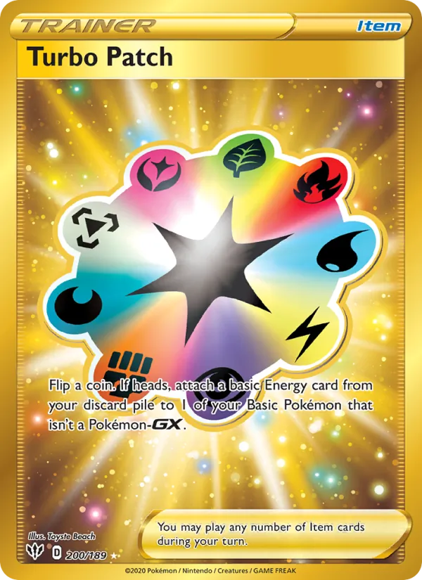 Turbo Patch (Darkness Ablaze #200/189)