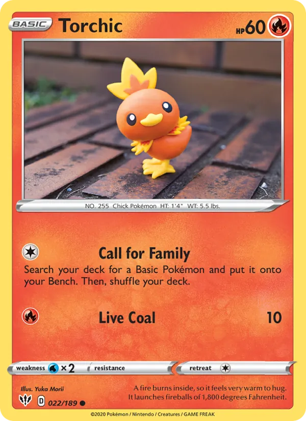 Torchic (Darkness Ablaze #22/189)
