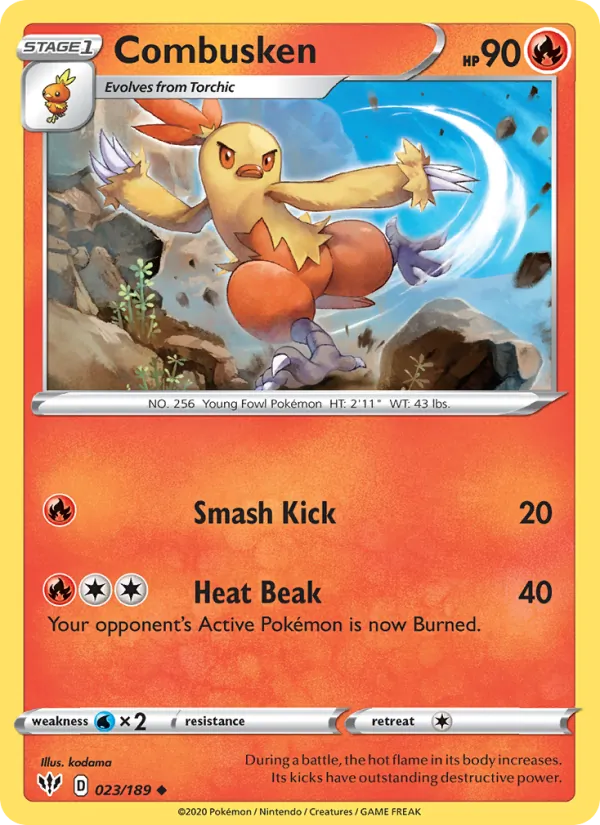 Combusken (Darkness Ablaze #23/189)