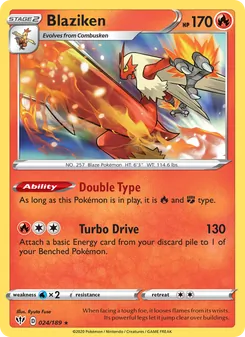Blaziken (Darkness Ablaze #24/189)