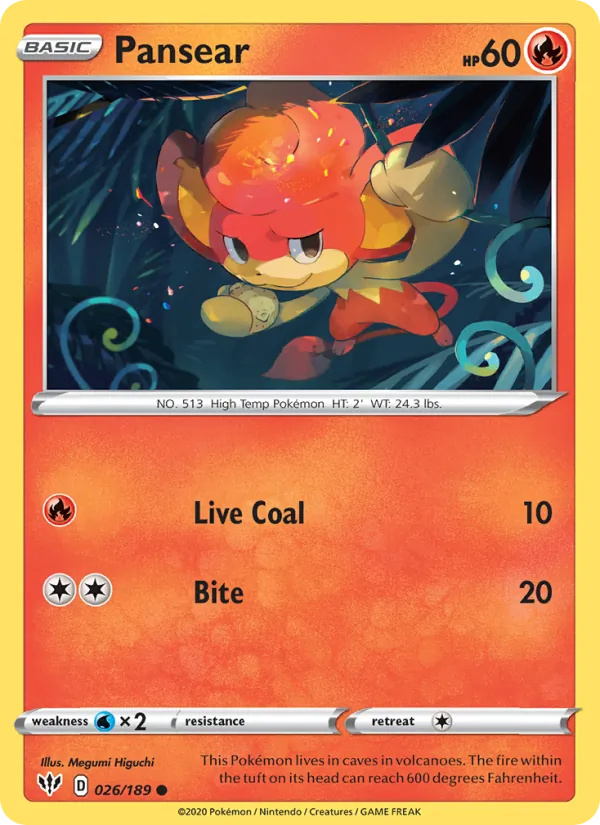 Pansear (Darkness Ablaze #26/189)