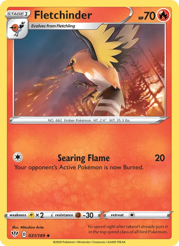 Fletchinder (Darkness Ablaze #31/189)