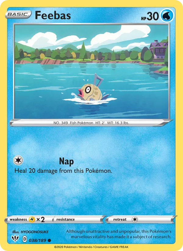 Feebas (Darkness Ablaze #38/189)